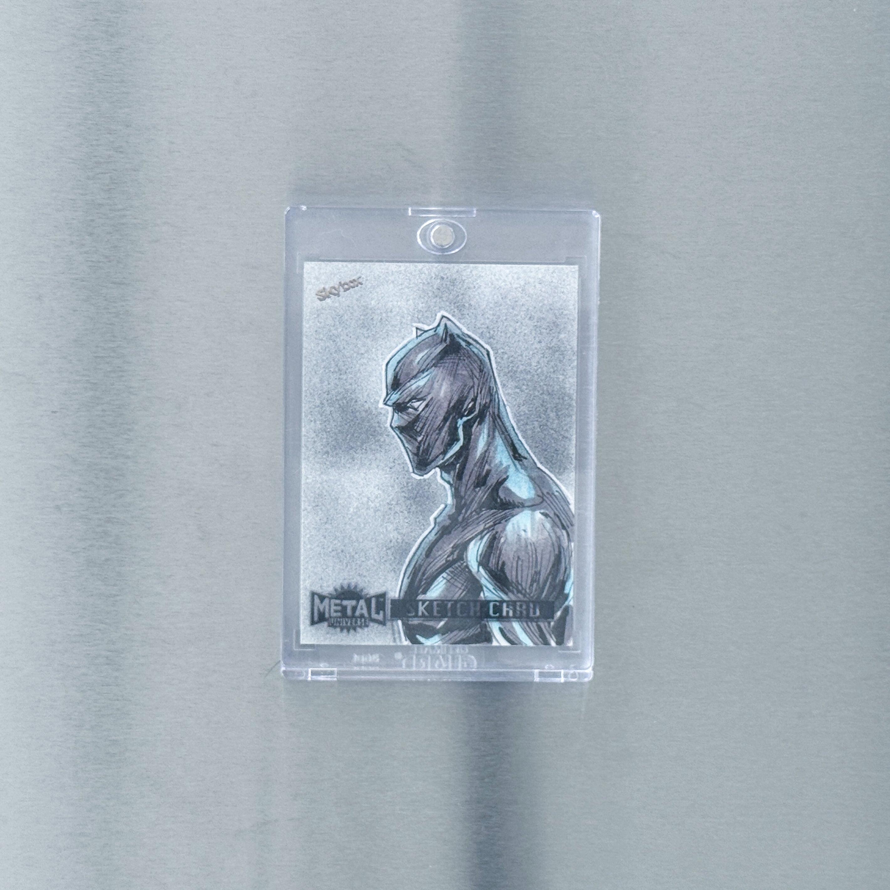 2024 SkyBox Metal Universe Avengers - Comic - Black Panther - 1 of 1 Sketch Card with artist auto